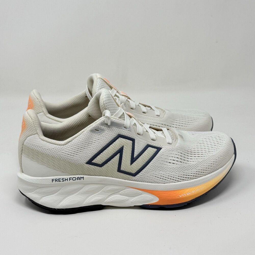 New Balance Fresh Foam 520v9 Shoes Womens 8.5 M Cream Blue Running Sneakers